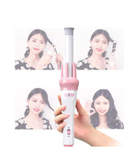 Ferro Arricciacapelli Piastra Rotante Arriccia Capelli Ricci Automatico Pettine         