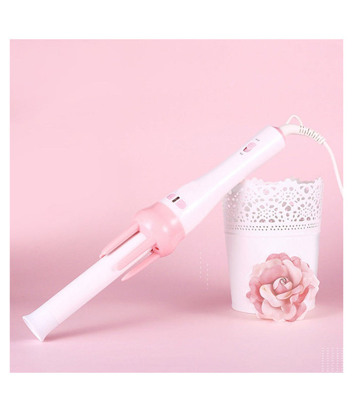 Ferro Arricciacapelli Piastra Rotante Arriccia Capelli Ricci Automatico Pettine         