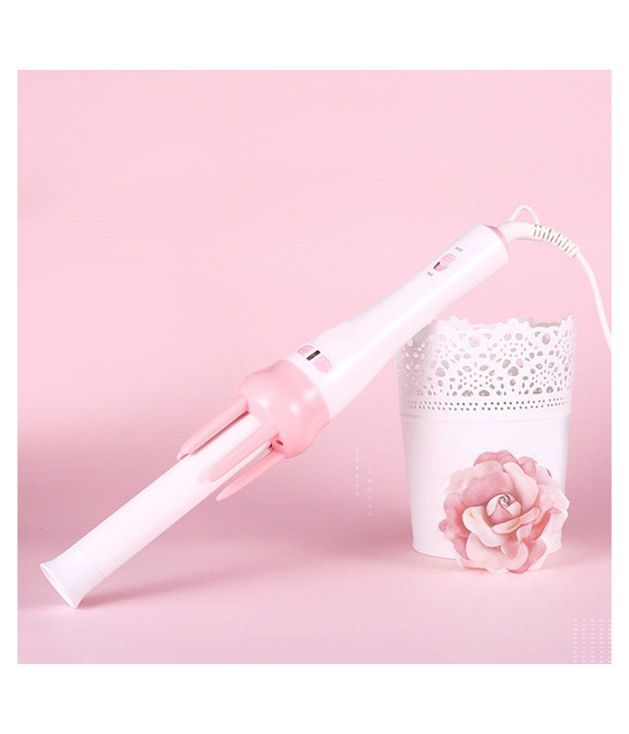 Ferro Arricciacapelli Piastra Rotante Arriccia Capelli Ricci Automatico Pettine         