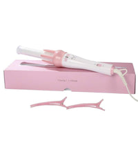 Ferro Arricciacapelli Piastra Rotante Arriccia Capelli Ricci Automatico Pettine         