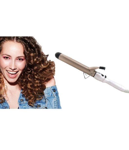 Ferro Arricciacapelli Professionale Piastra Ricci 28mm Display Lcd Gm-1989-28mm         