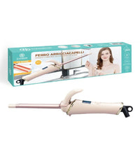 Ferro Arricciacapelli Rivestito In Ceramica Arricciatore Capelli 35w 9mm Tx-8340         