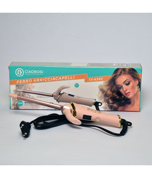 Ferro Arricciacapelli Rivestito In Ceramica Arricciatore Capelli 35w 9mm Tx-8340         