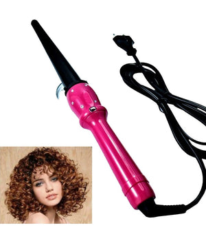 Ferro Conico Piastra Arricciacapelli Professionale Per Capelli Ricci Arriccia         