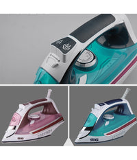 Ferro Da Stiro A Vapore 2000w Con Piastra In Ceramica Steam Iron Anticalcare         