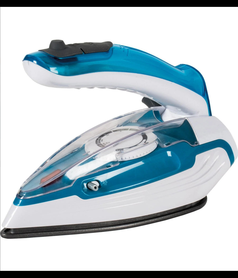 Ferro Da Stiro Pieghevole A Vapore Da Viaggio Portatile 1100 Stiratura Verticale         