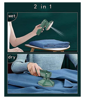 Ferro Da Stiro Professionale A Vapore Portatile Pieghevole Stiratura Casa Viaggi         