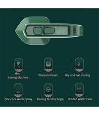 Ferro Da Stiro Professionale A Vapore Portatile Pieghevole Stiratura Casa Viaggi         