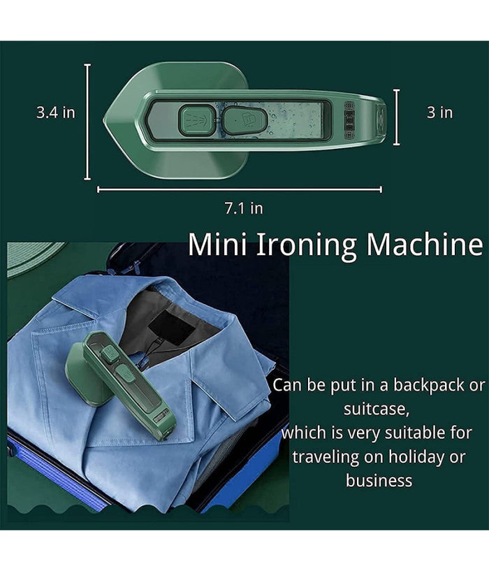 Ferro Da Stiro Professionale A Vapore Portatile Pieghevole Stiratura Casa Viaggi         