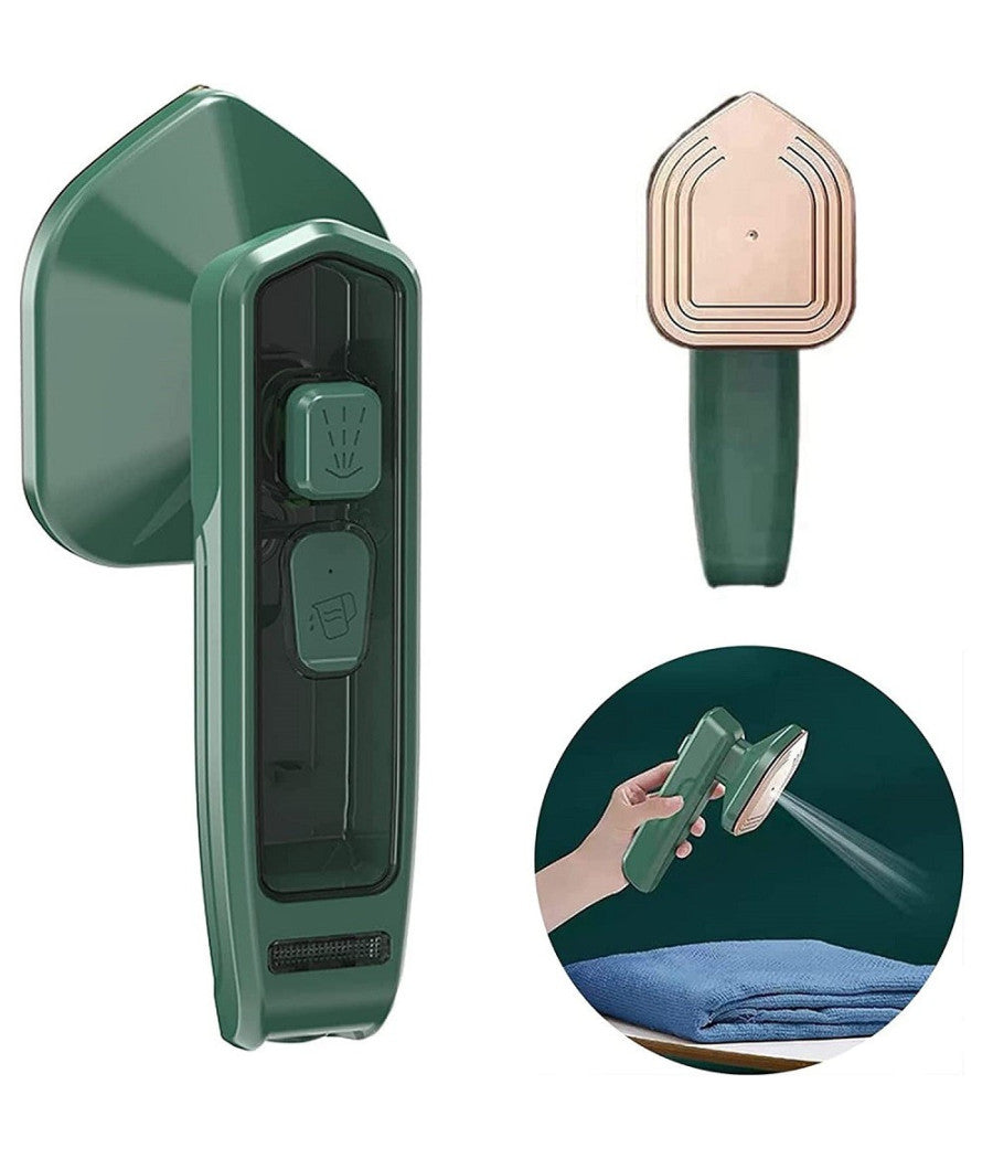 Ferro Da Stiro Professionale A Vapore Portatile Pieghevole Stiratura Casa Viaggi         