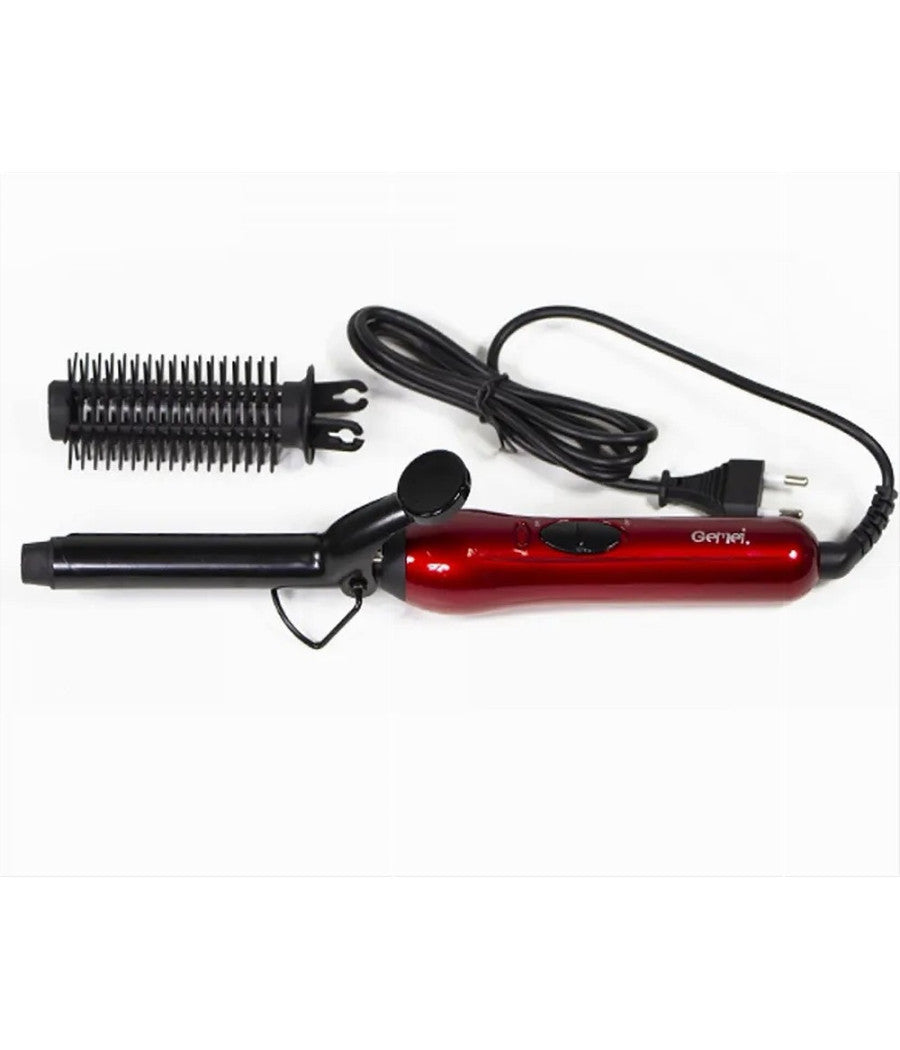 Ferro Piastra Arricciacapelli Professionale 2in1 Ricci Mossi Con Pettine Gm-2906         