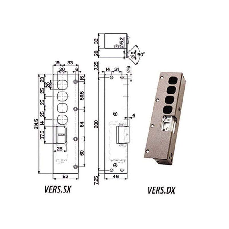 Ferrogliera Elettrica Bassa Dx 94080 Mottura
