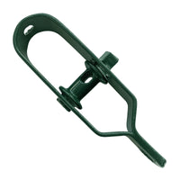 50pz tendifilo plastificato per rete per recinzione mm 30x22x100 verde cod:ferx.1763.stock