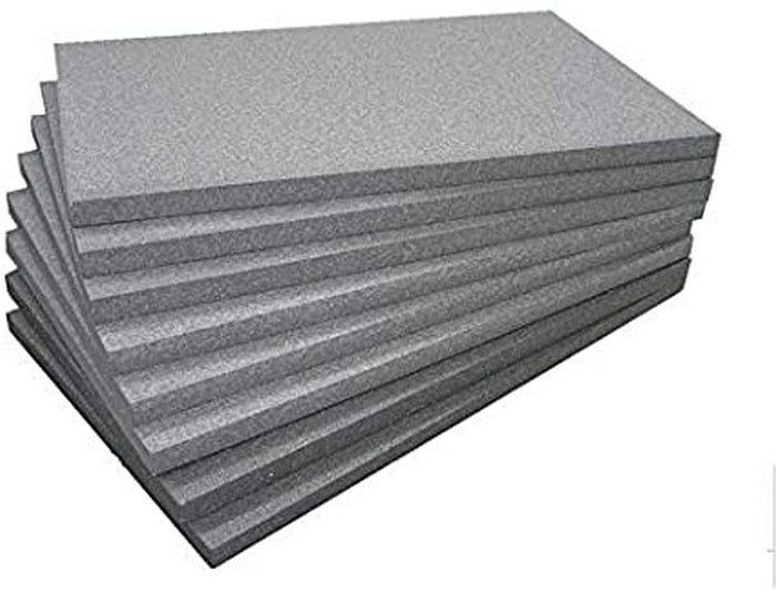 pannello in polistirolo per isolamento termico, acustico, cappotto cm 100 x 50 x 4 di spessore. eps100 grafite mq 0.5 densitã  20 kg/mc cod:ferx.zg.2.s