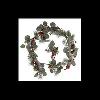 Festone campane rosso cm 150