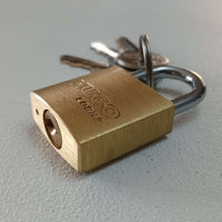 Ff group 25mm hugo locks sb lucchetto di ottone modello ad arco