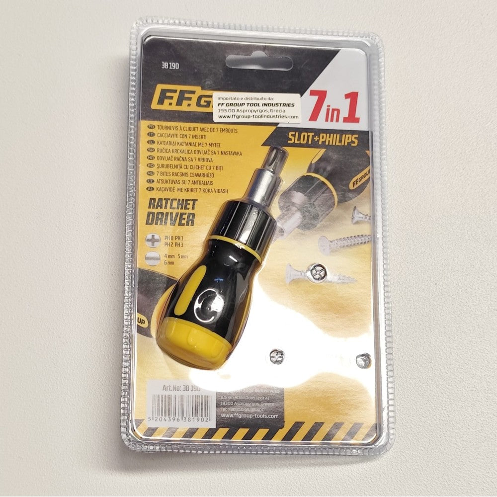 Ff group cacciavite nano con 7 inserti