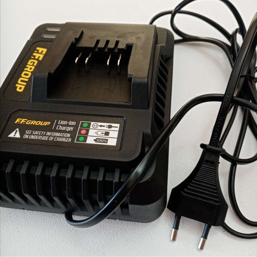 Ff-group ch 20v 3a caricabatterie universale per batterie ioni di litio