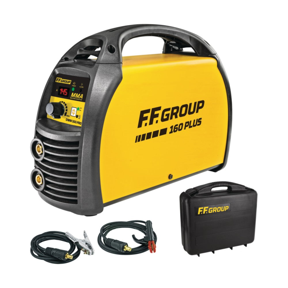 Ff-group dwm 160 plus saldatrice inverter 160a uso semi professionale