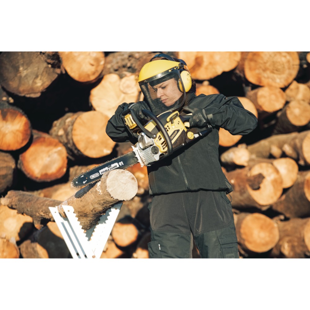 Ff group - gcs 450d pro motosega a scoppio 50cc lama da 45cm