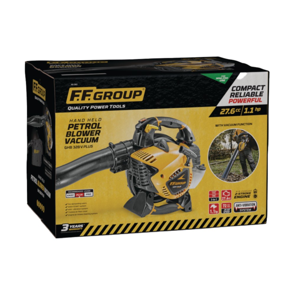 Ff group - ghb 328v plus soffiatore / aspiratore a scoppio