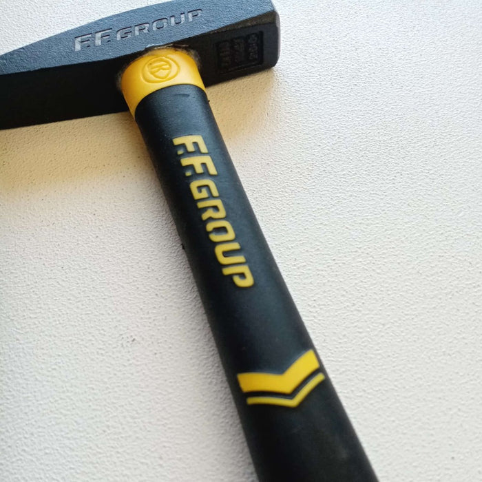 Ff group martello da 300gr per fabbro e meccanico manico fibra di vetro