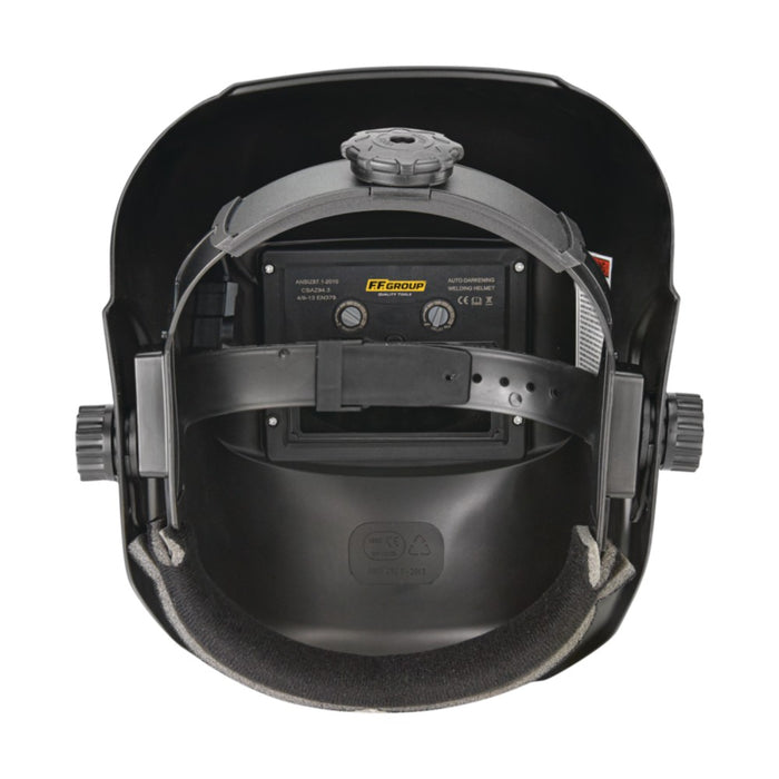 Ff-group maschera casco per saldatura autoscurante - uso non professionale