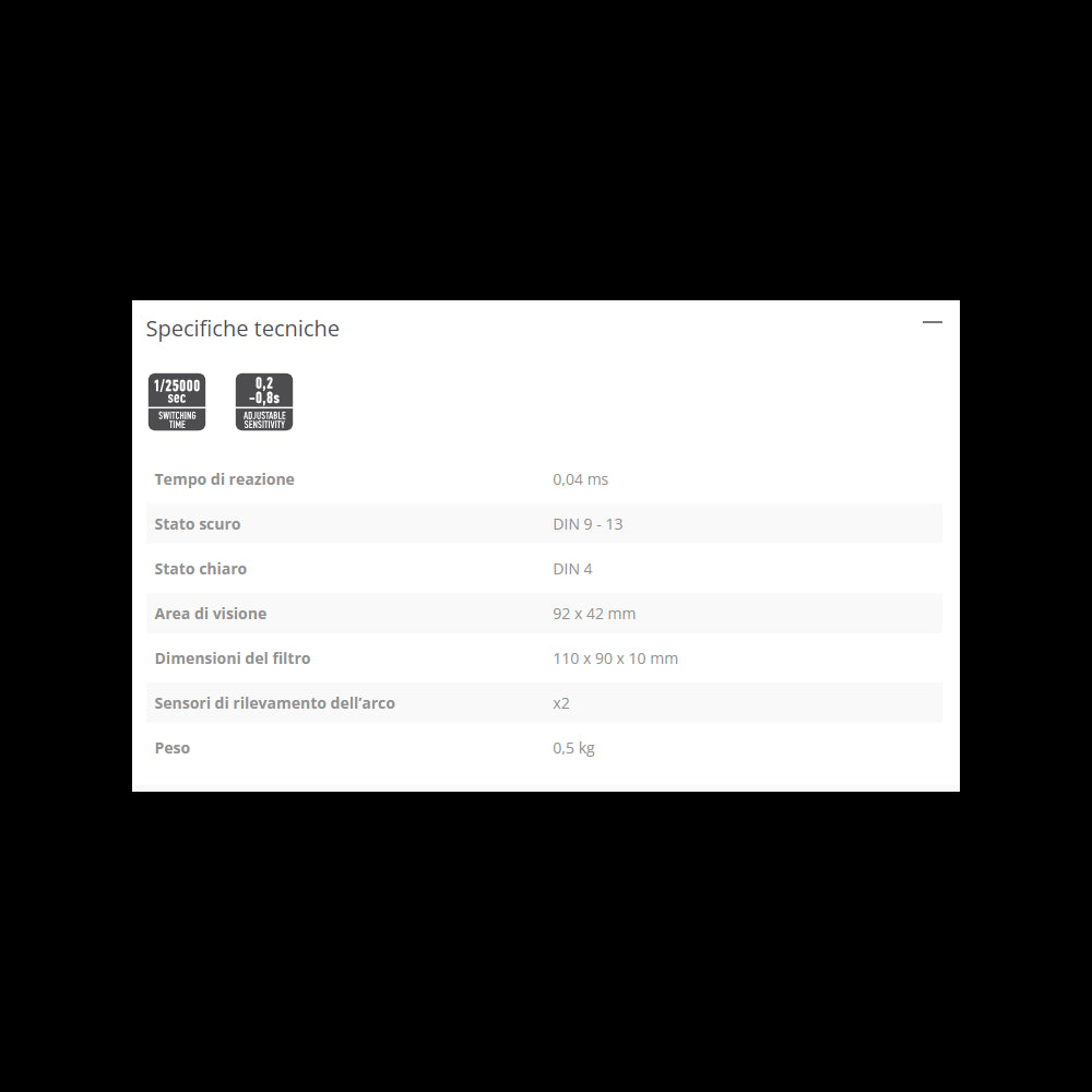 Ff-group maschera casco per saldatura autoscurante - uso non professionale