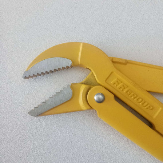 Ff group pinza 1+1/2 giratubi svedese a 45° gialla in cromo vanadio