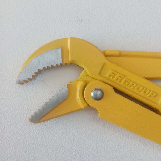 Ff group pinza 1/2 giratubi svedese a 45° gialla in cromo vanadio