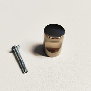 Ff group pomolo per mobili a cilindro colore nichel opaco