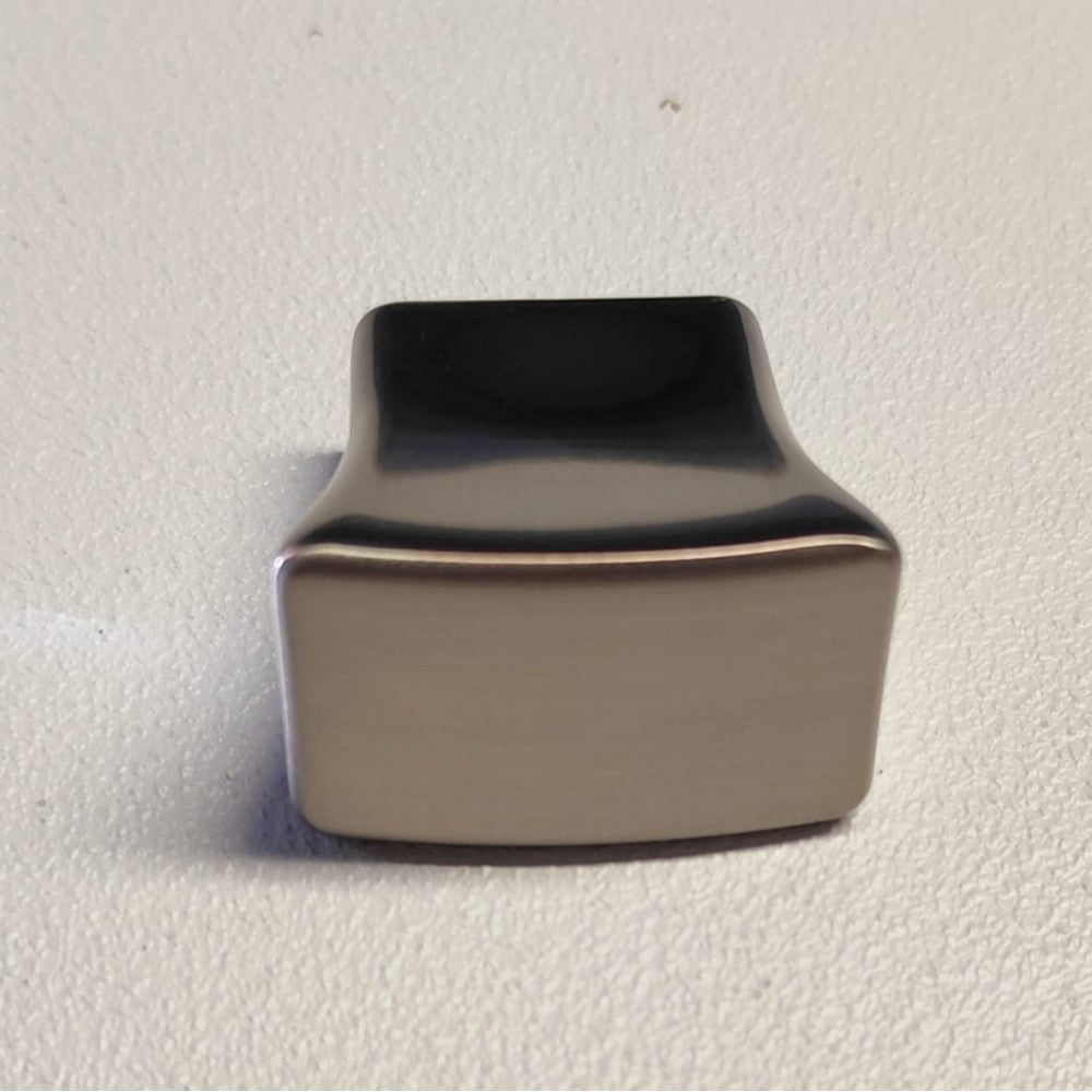 Ff group pomolo per mobili rettangolare colore nichel opaco