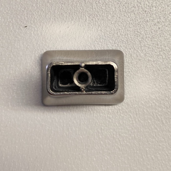 Ff group pomolo per mobili rettangolare colore nichel opaco