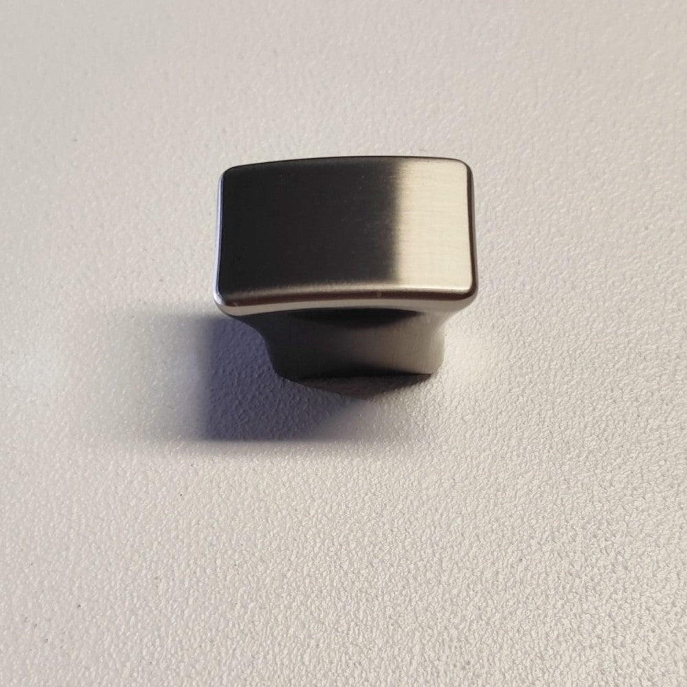 Ff group pomolo per mobili rettangolare colore nichel opaco