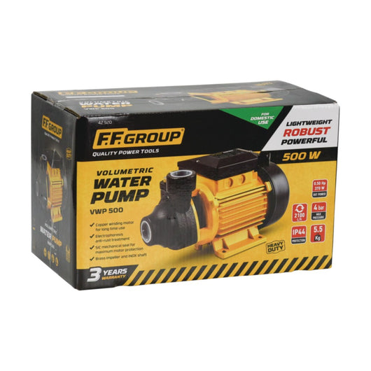 Ff-group vwp 500 da 370w 0,5hp elettropompa volumetrica di superficie