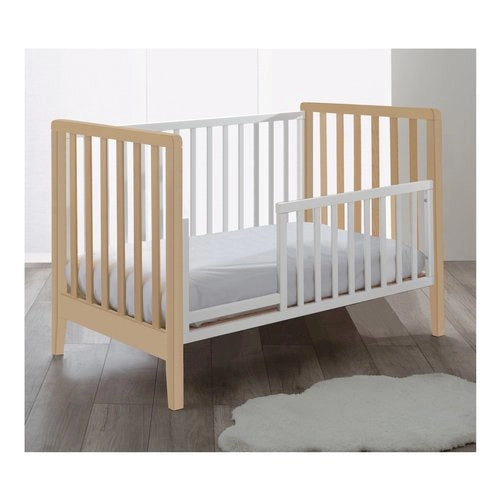 Set lettino infanzia evolutivo trasformabile tessile rigato pali 0127w - 0127WINNW