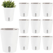 Set di vasi autoirriganti - 10 pezzi - adatti per erbe e piante - plastica