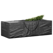 Custodia per Albero di Natale-Teloni per mobili da esterni Nera 135x40x55 cm Polietilene