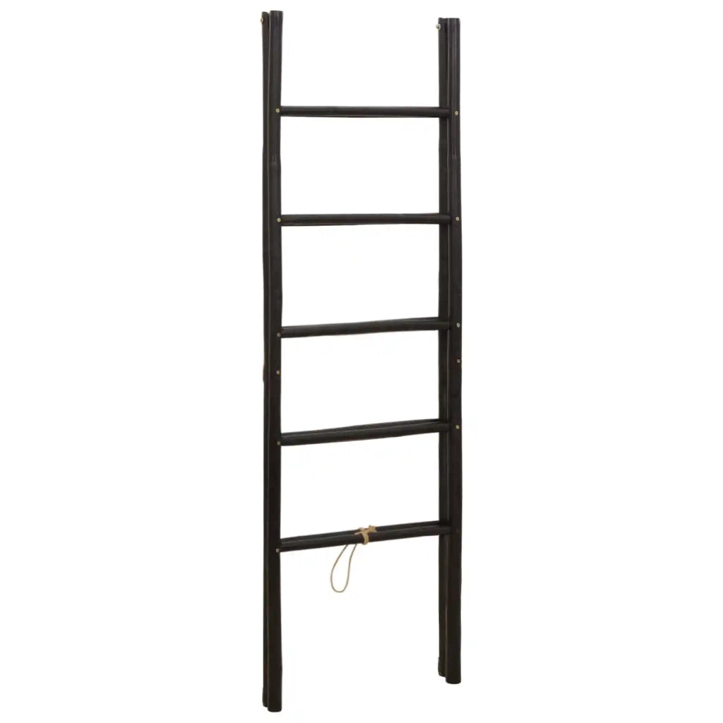 Scala per coperte a doppio lato Nero 50 x 50 x 159 cm Bambù 42027170