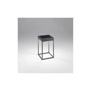Lampada da tavolo solare e ricaricabile CAGE di Perenz Grigio Scuro H30cm