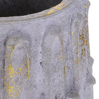 Vaso Stone in Ceramica Decorato H 34,5 cm
