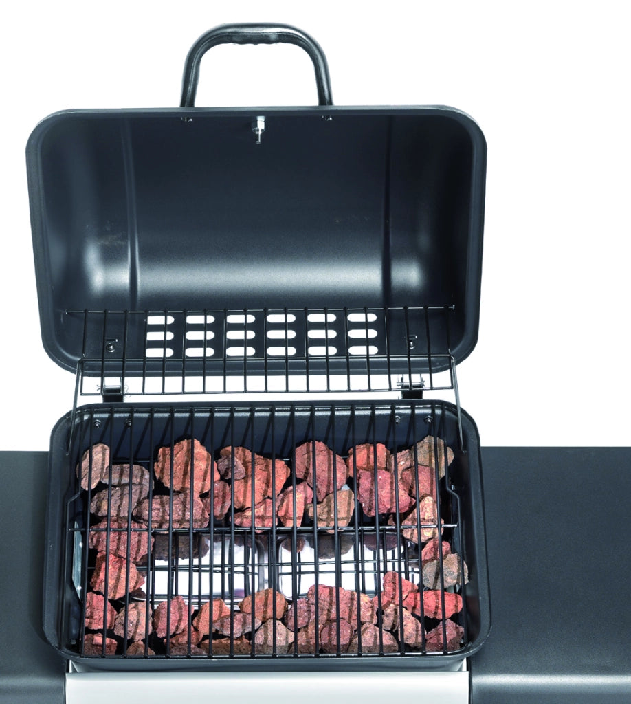 Ompagrill BARBECUE A GAS 4939 DOUBLE 2+1 FUOCHI cm. 98x43x100 h