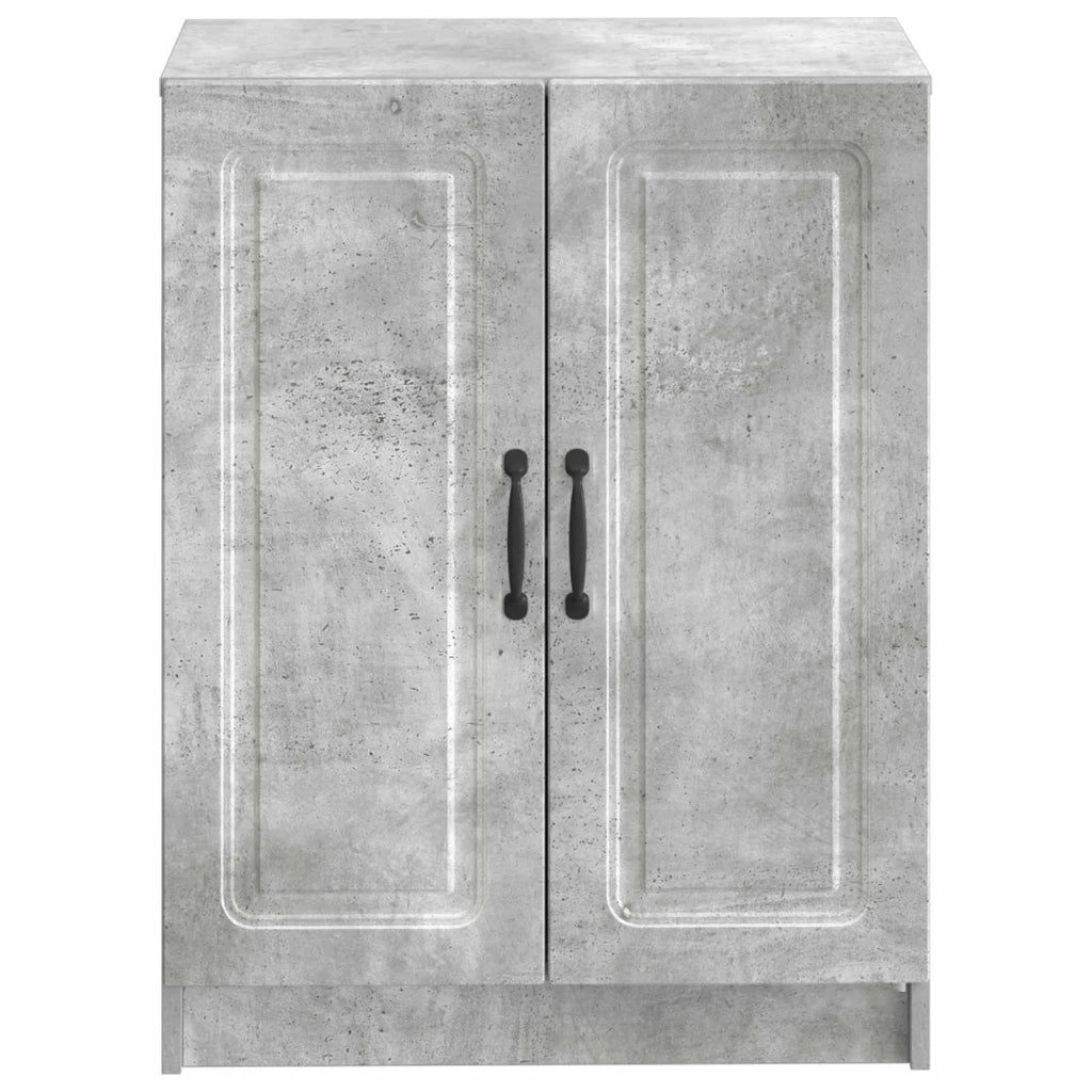 Mobiletto da Bagno UTRECHT Grigio Cemento 59,5 x 31 x 77 cm 897718