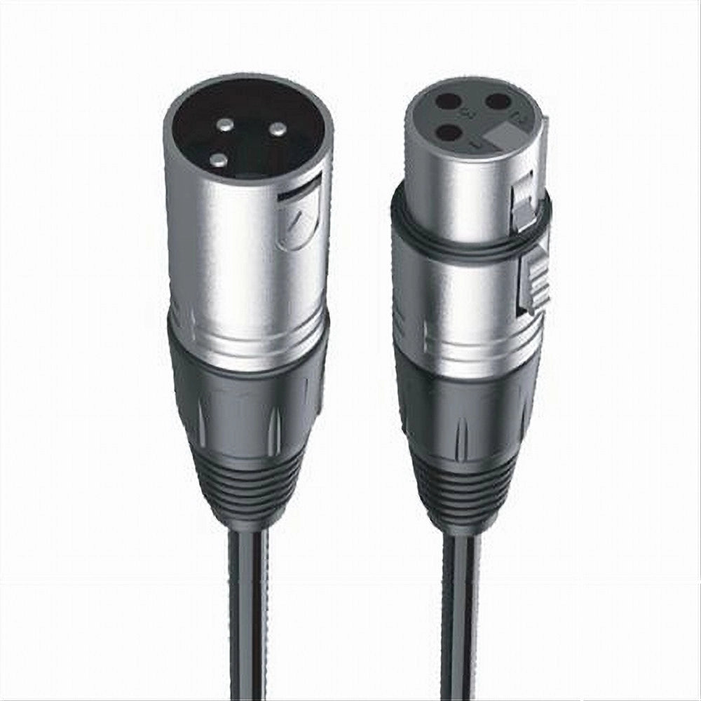 Trade Shop - Cavo Xlr Maschio / Femmina 3 Pin Audio Prolunga Per Microfono Da 3 Metri Xlr-02 -