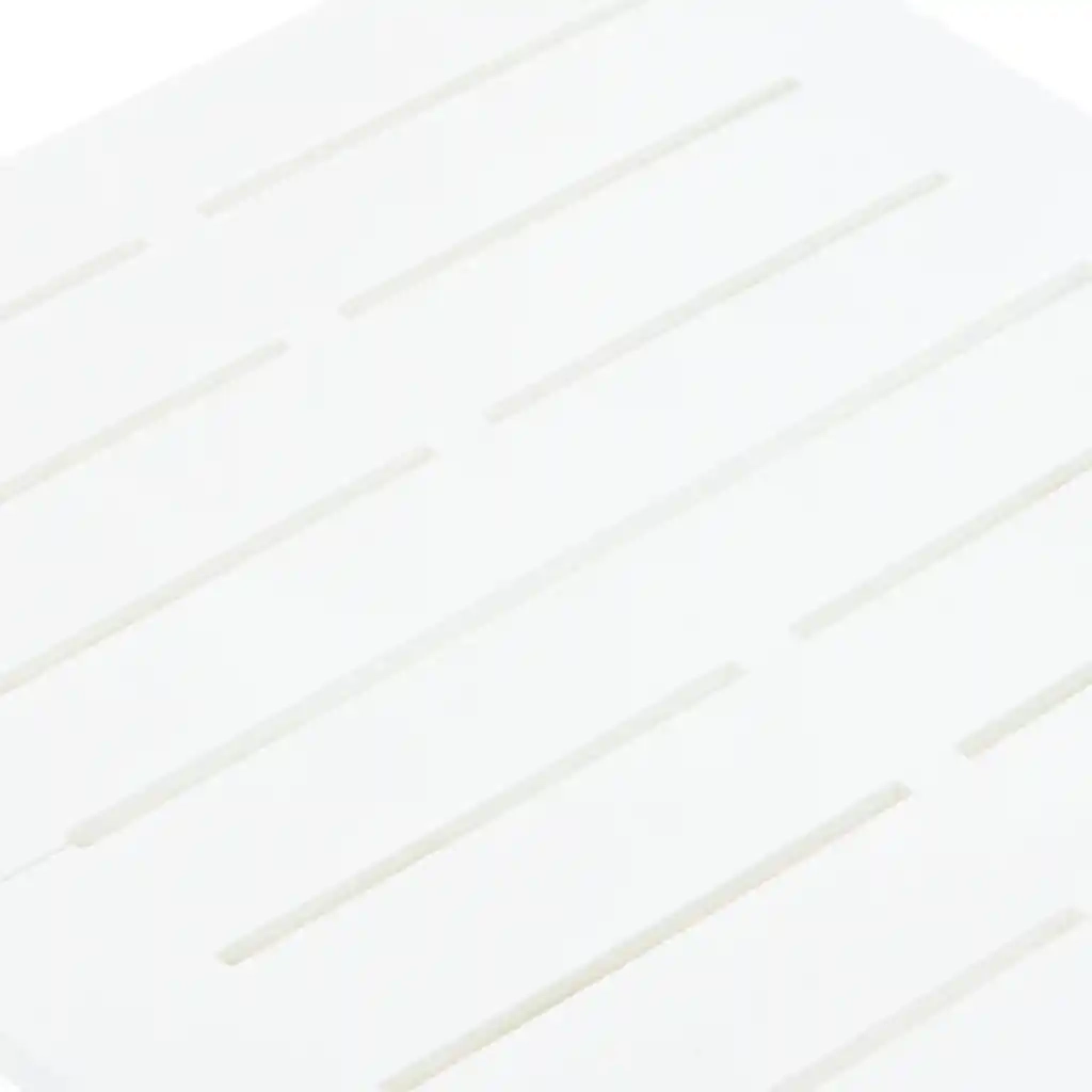 Tavolo da Giardino | Tavolino da esterno Pieghevole Bianco 45x43x50 cm in Plastica