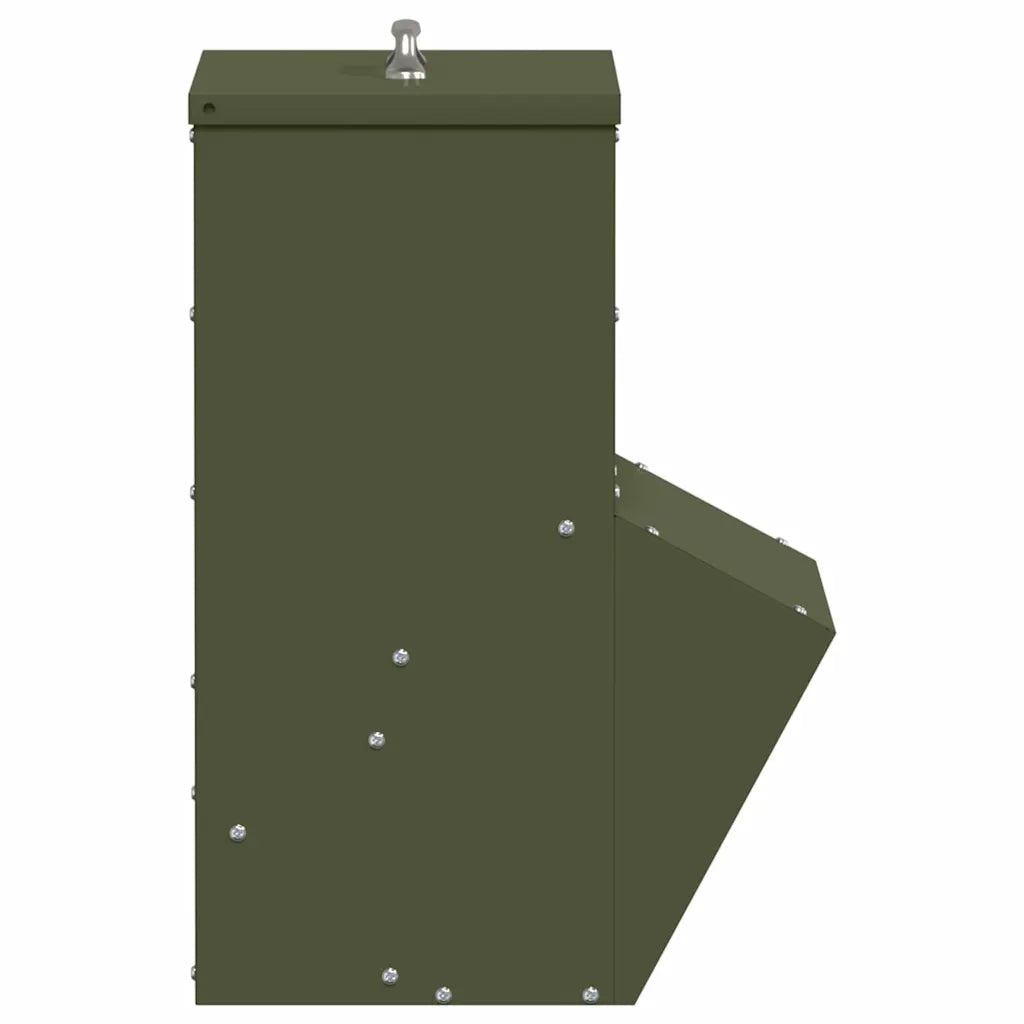 Feeder per pollo Verde oliva 20 x 25 x 35 cm CFW7226534