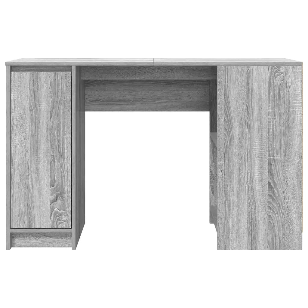 Scrivania | Tavolo da Ufficio Grigio Sonoma 120x42x76 cm in Legno Multistrato