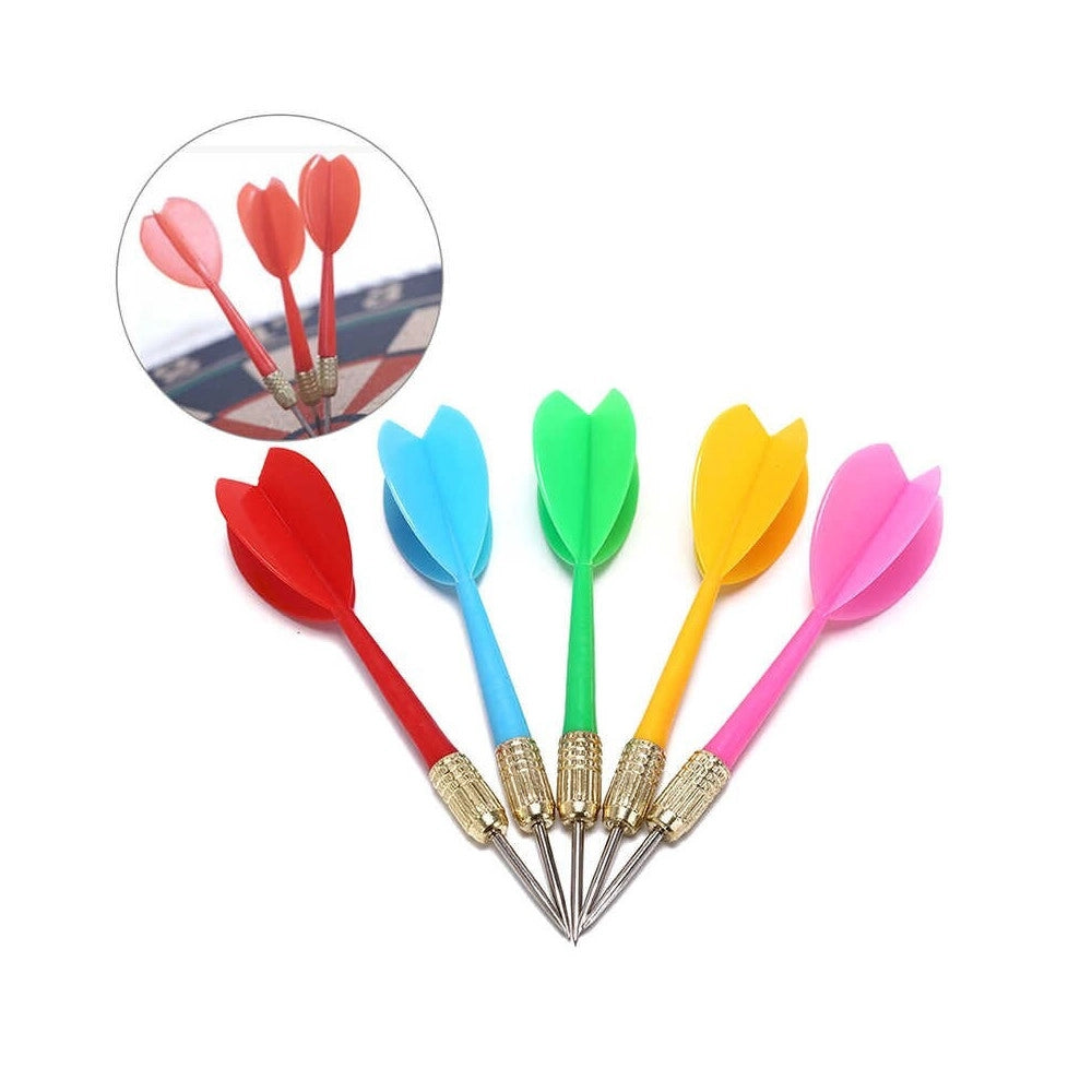 Trade Shop - Set 6 Freccette Frecce Dardi Di Ricambio Per Gioco Tiro Al Bersaglio A Segno -
