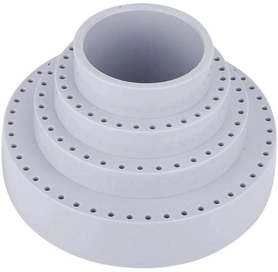 Boe diario rotativo - Conservazione dei fori - Standardizzazione di fori - Ideale per strumenti di rifinitura - Materiale di alta qualità in plastica - Adatto per appassionati di DIY