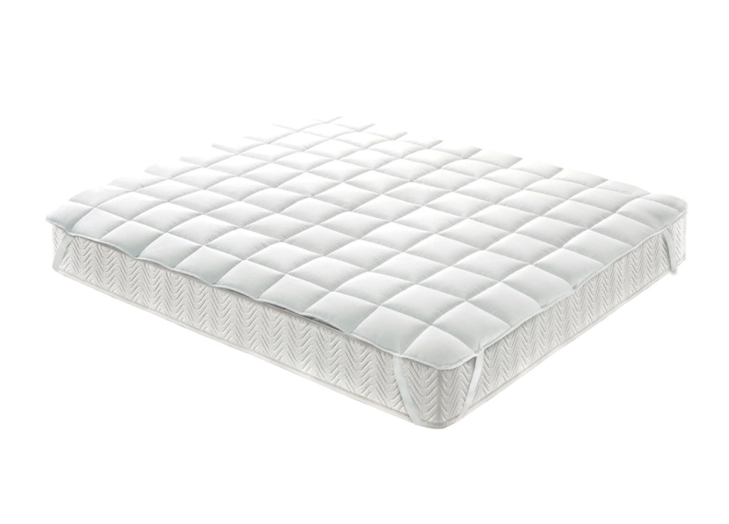 Topper Coprimaterasso Imbottito Antibatterico Correttore Materasso Fresh Cotton - Francese - Topper